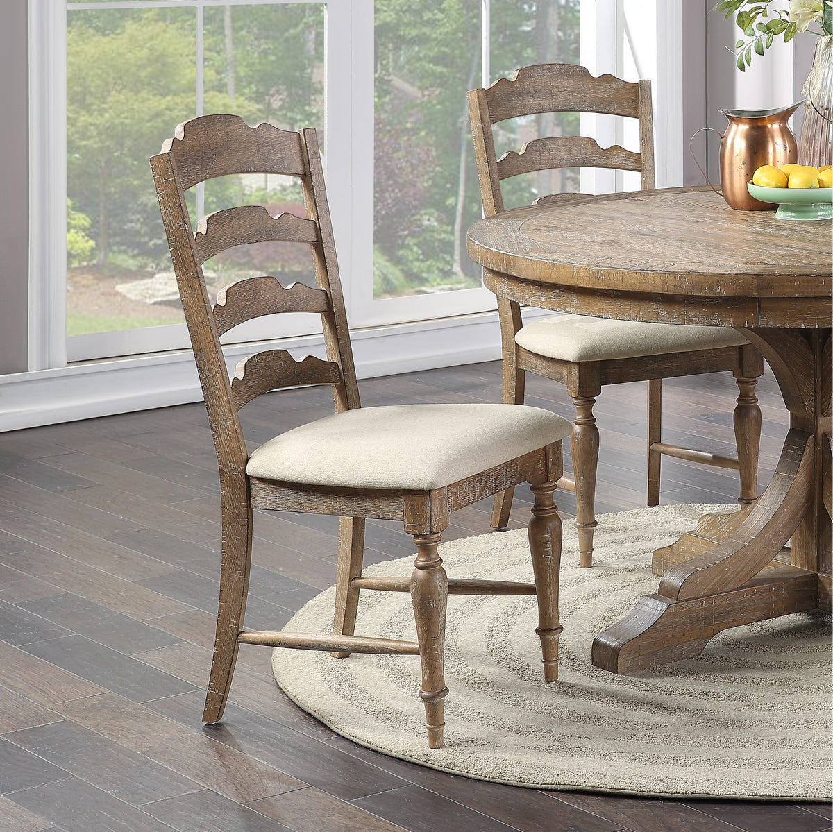 AUGUSTA LADDER BACK SIDE CHAIR