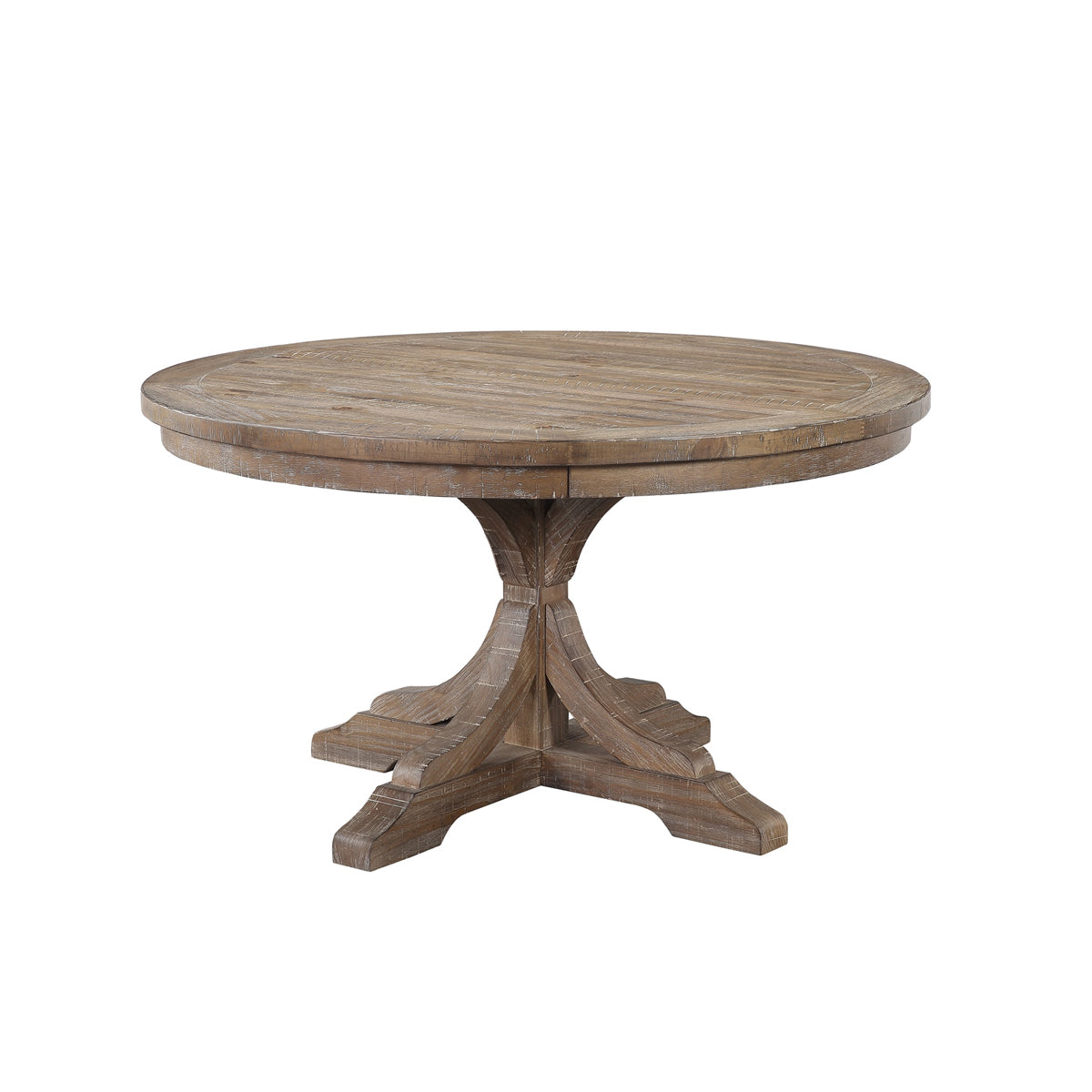 AUGUSTA BROWN 54" ROUND TABLE
