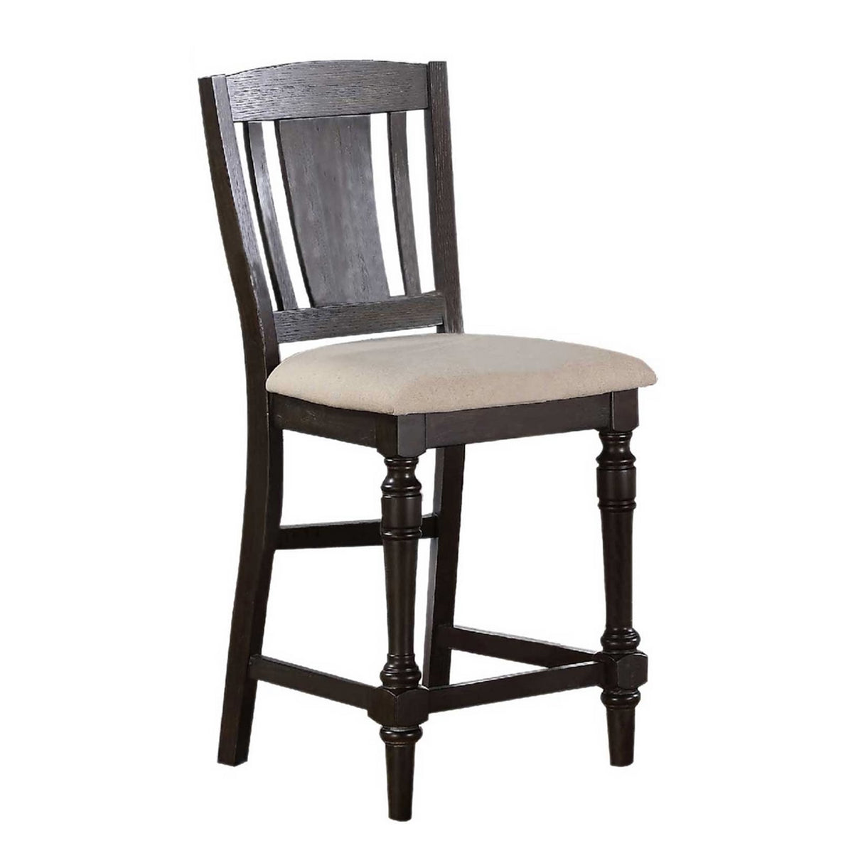 Xcalibur Slat Back Barstool