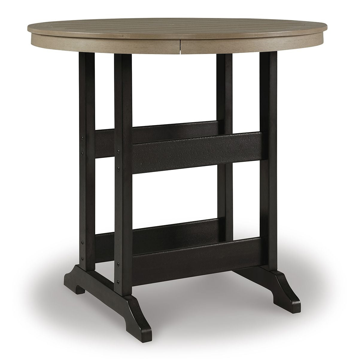 DAYTONA BLK/BRN BAR HGT TABLE