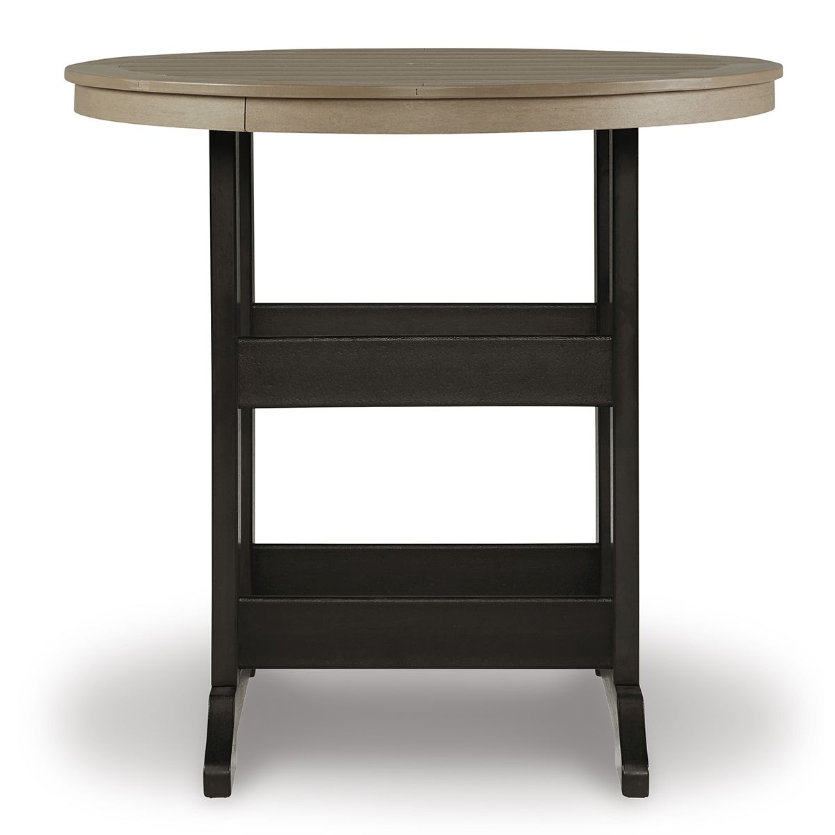 DAYTONA BLK/BRN BAR HGT TABLE