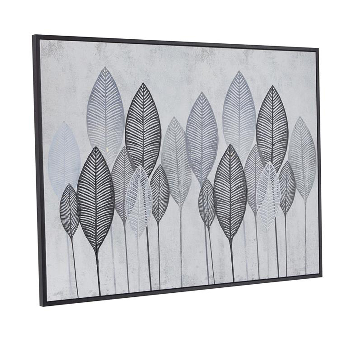 MULTI FERN LEAF CANVAS ART