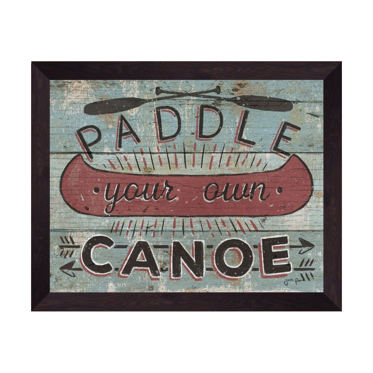 CABIN FEVER II  FRAMED ART