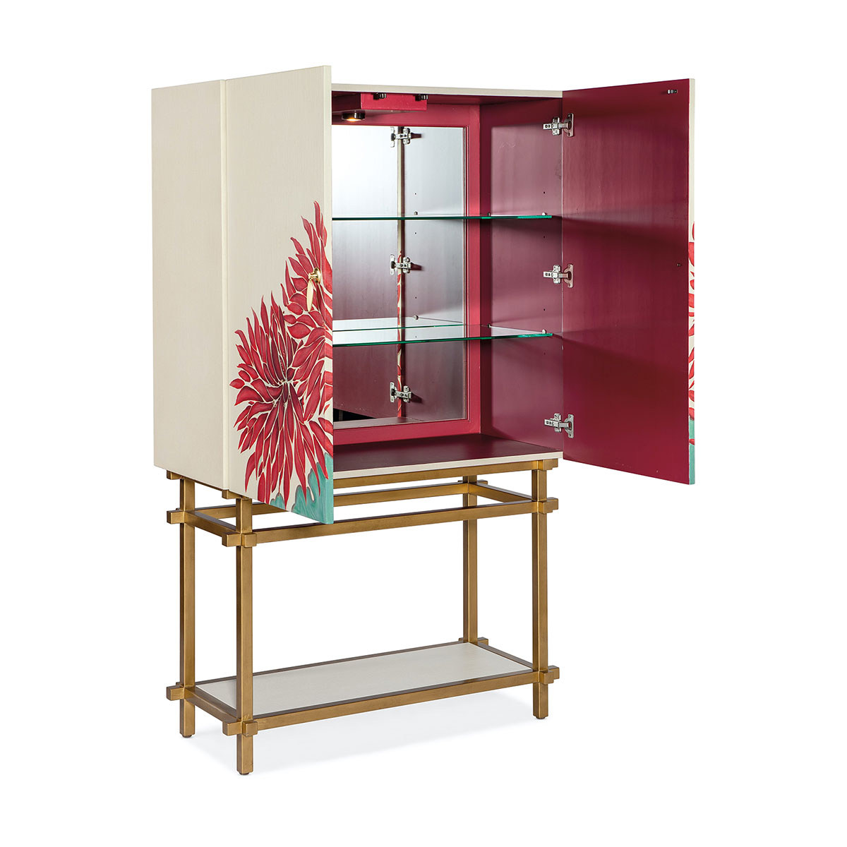 MELANGE PATRISHA BAR CABINET