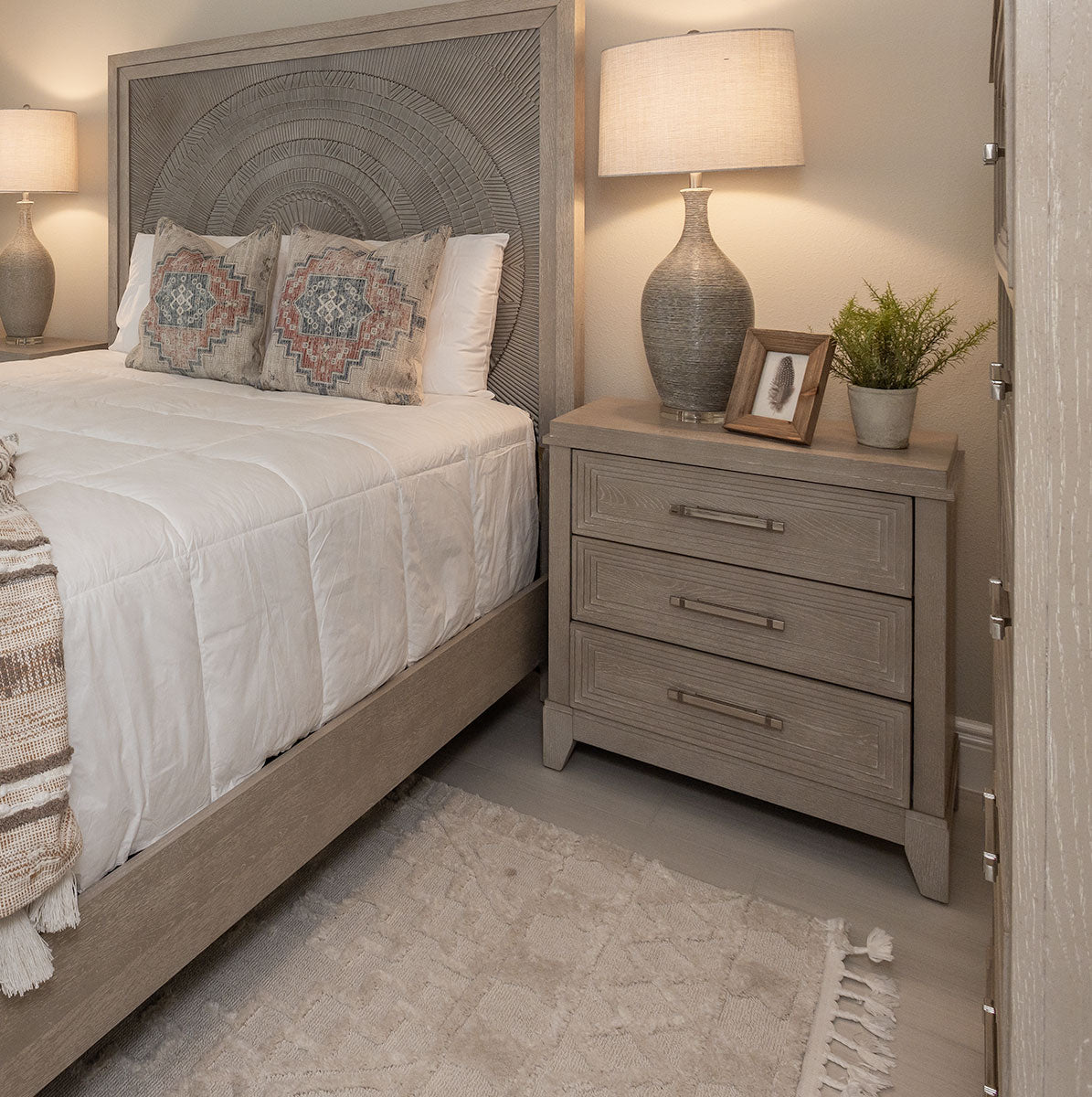 Belmar 3 Drawer Nightstand