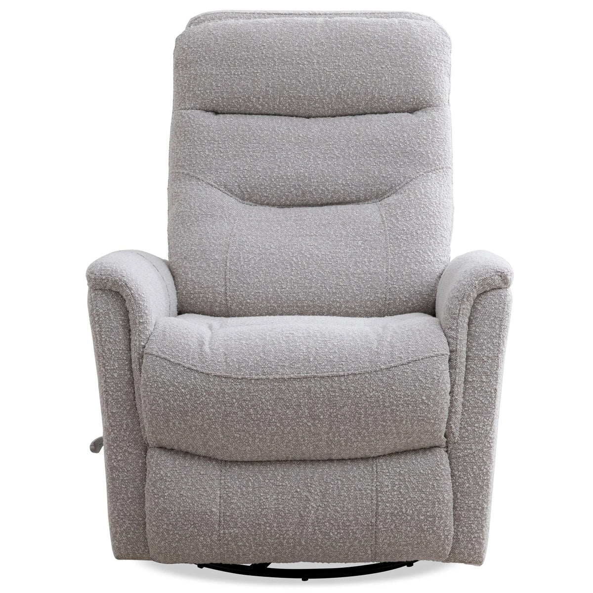 GEMINI SWIVEL RECLINER IN BLOKE COTTON
