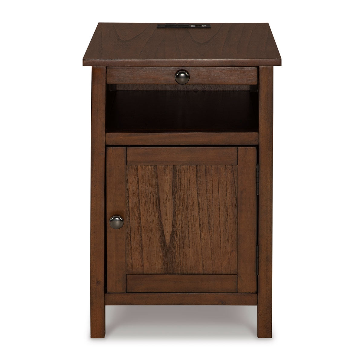 ISLANDER BRN CHAIRSIDE TABLE