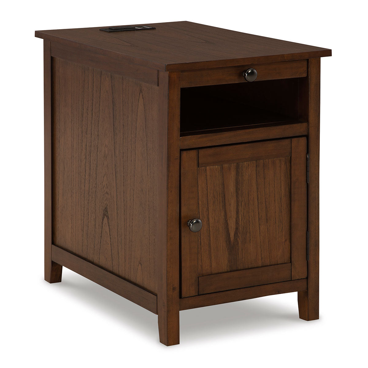 ISLANDER BRN CHAIRSIDE TABLE