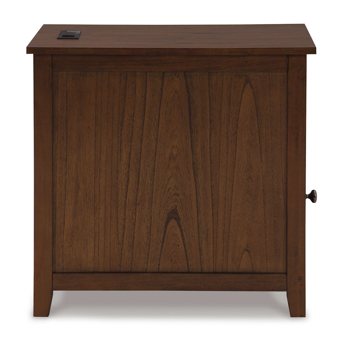 ISLANDER BRN CHAIRSIDE TABLE