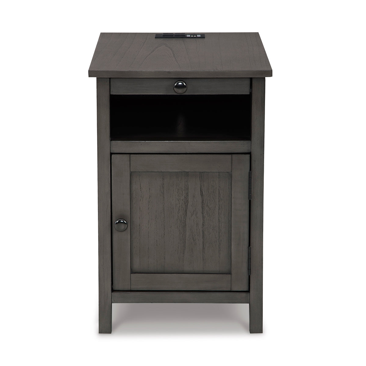 ISLANDER DK GRY CHAIRSIDE TBL