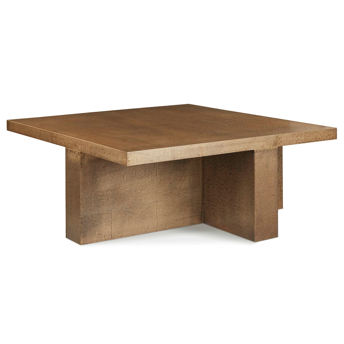 VANSANT GOLD SQ COCKTAIL TABLE