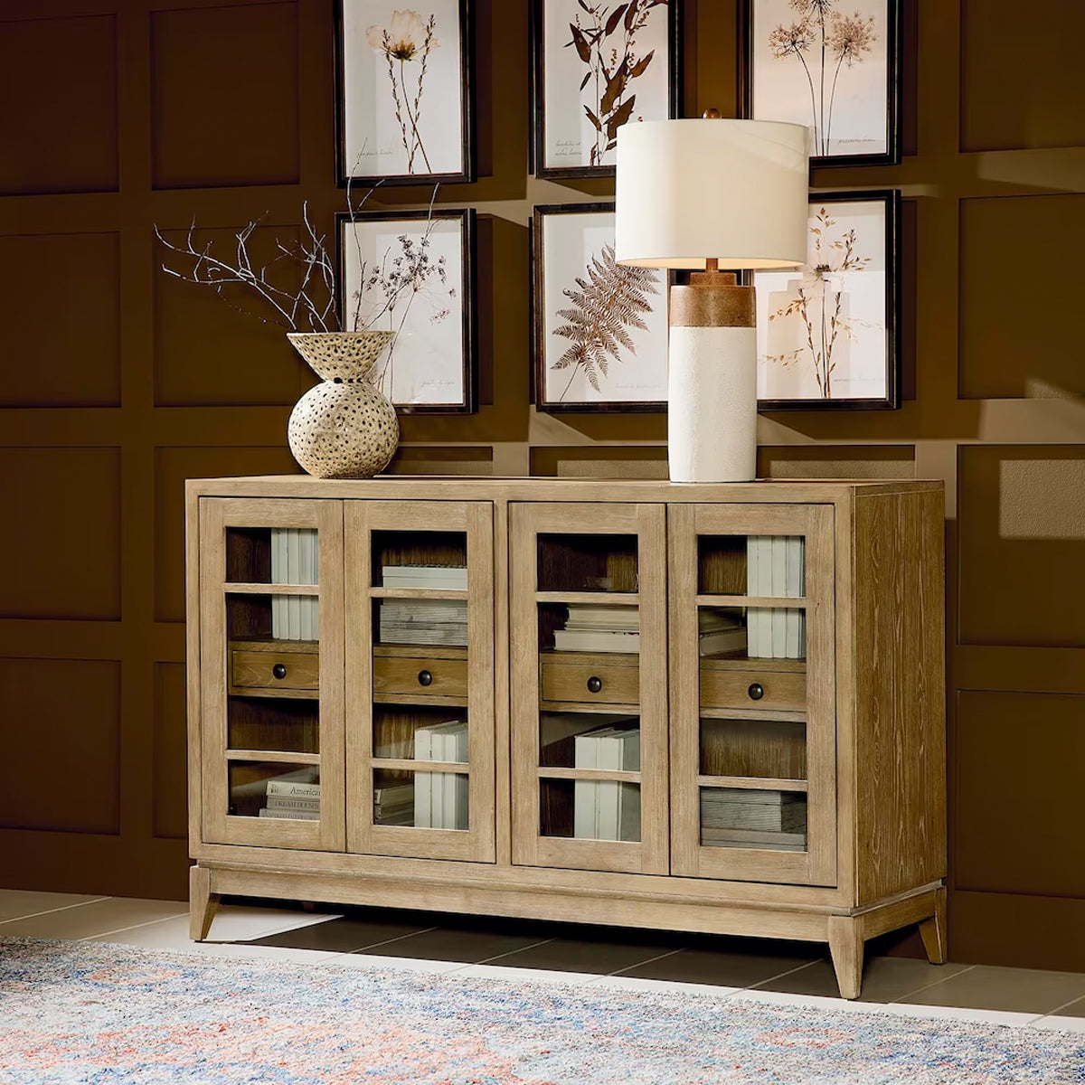 CLIFTON NATURAL CREDENZA