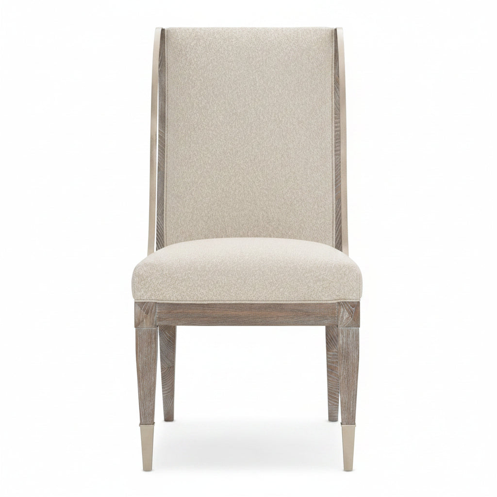 OPEN ARMS SIDE CHAIR