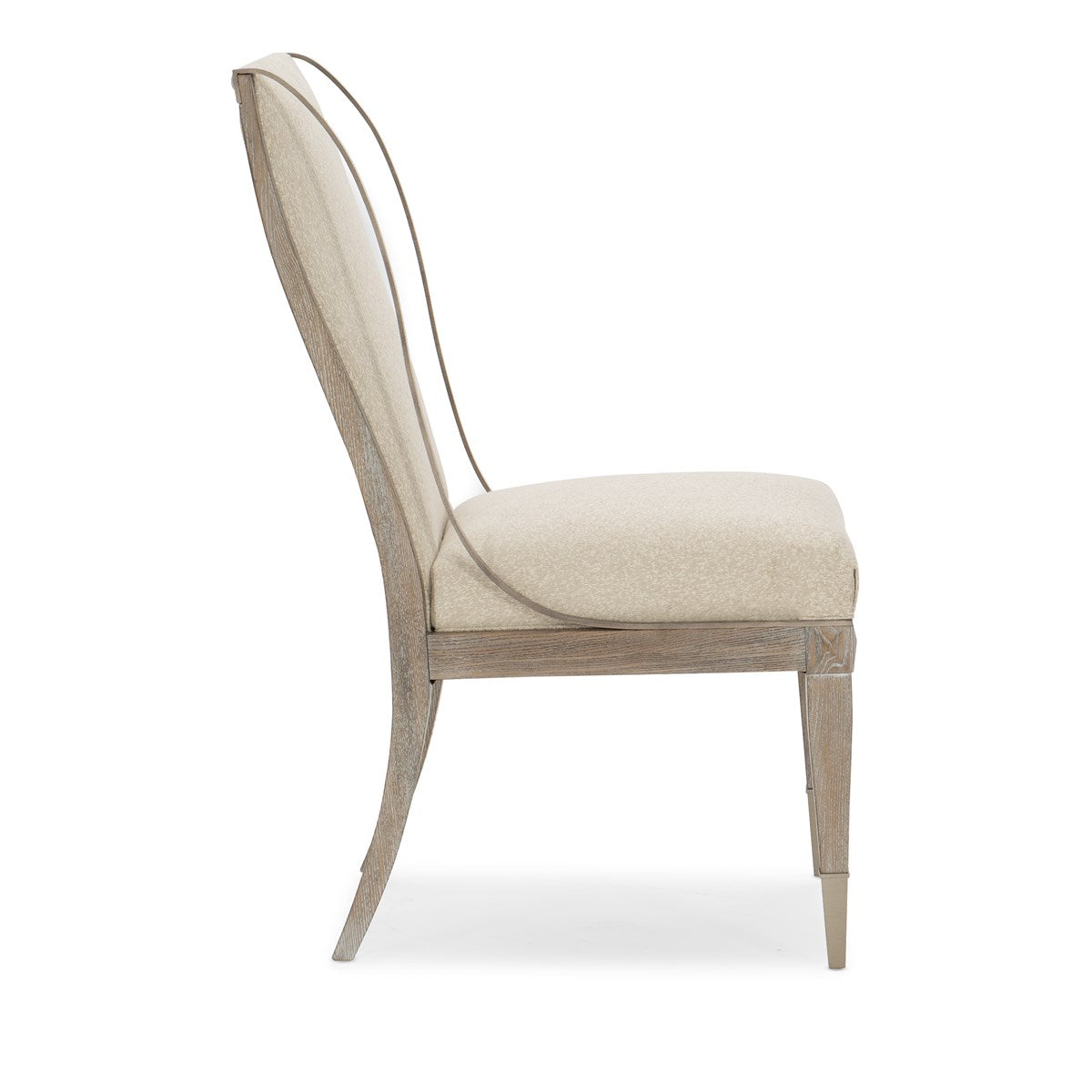 OPEN ARMS SIDE CHAIR