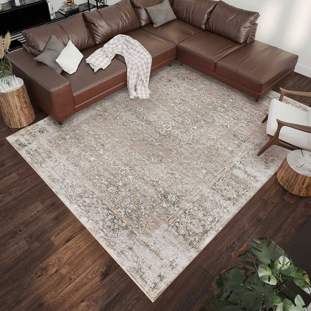 MARBELLA 2 TAUPE 8X10 RUG