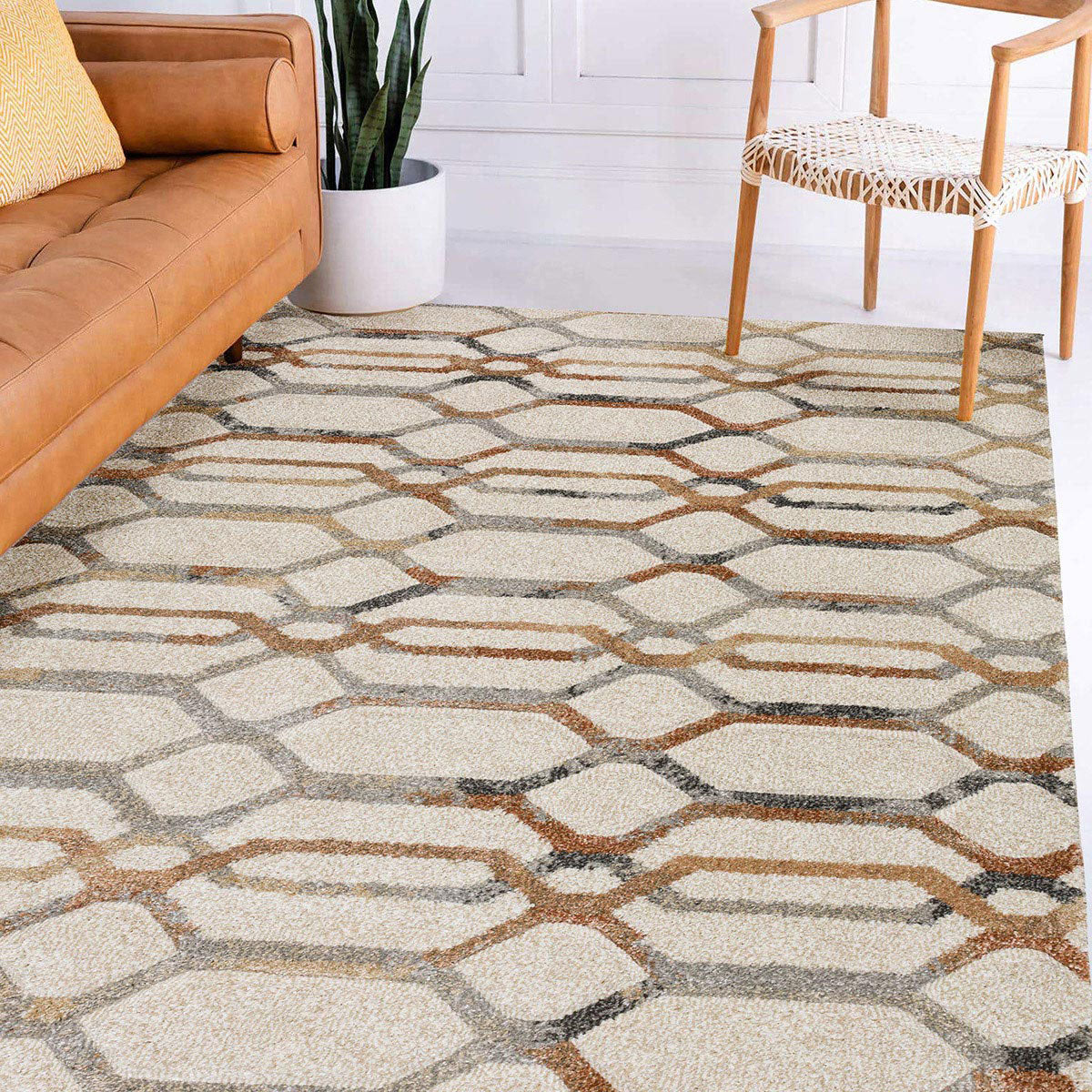 CARMONA 7 LINEN 5'1"X7'5" RUG