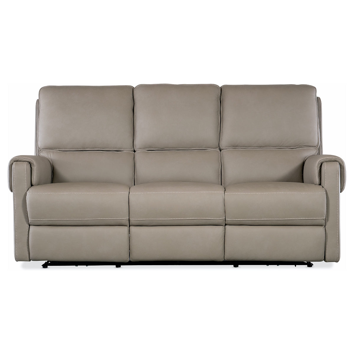 SOMERS GRAY POWER SOFA WITH POWER HEADREST