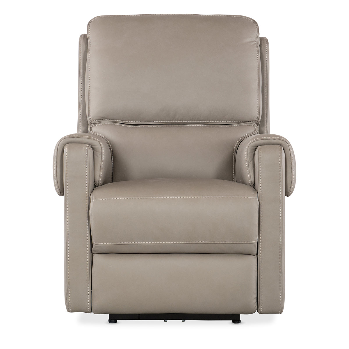 SOMERS GRAY POWER RECLINER WITH POWER HEADREST