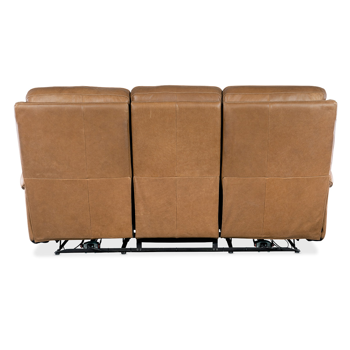 SOMERS TAN POWER SOFA WITH POWER HEADREST