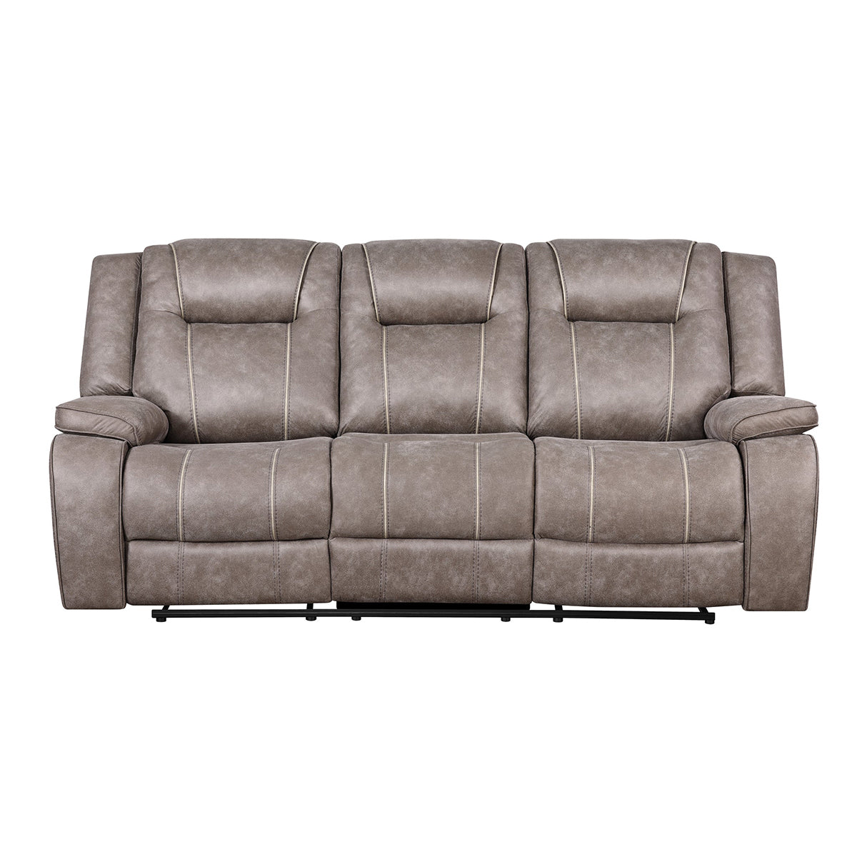 SHELTON MANUAL TAUPE SOFA