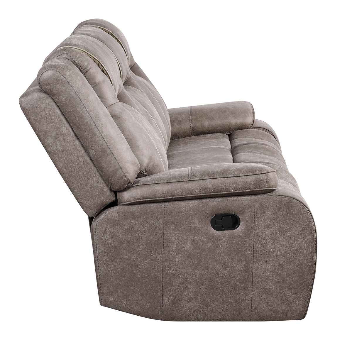 SHELTON MANUAL TAUPE SOFA