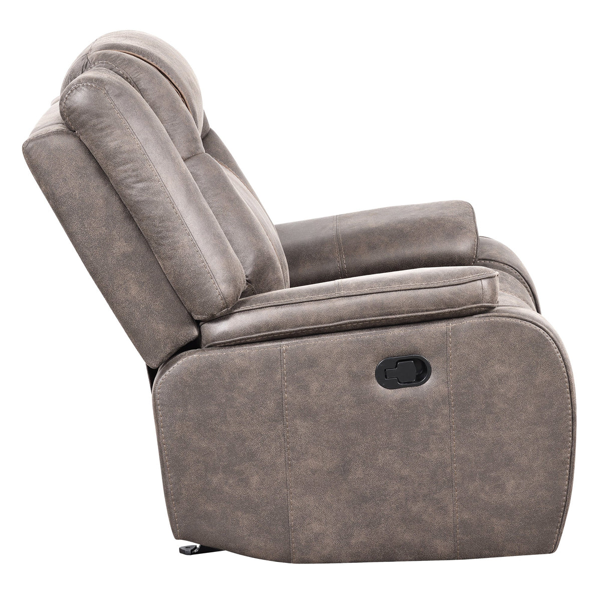 SHELTON MANUAL TAUPE RECLINER