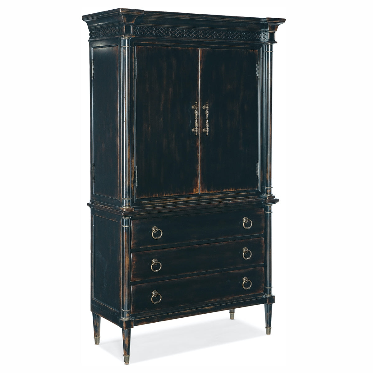 CHARLESTON BLACK ARMOIRE