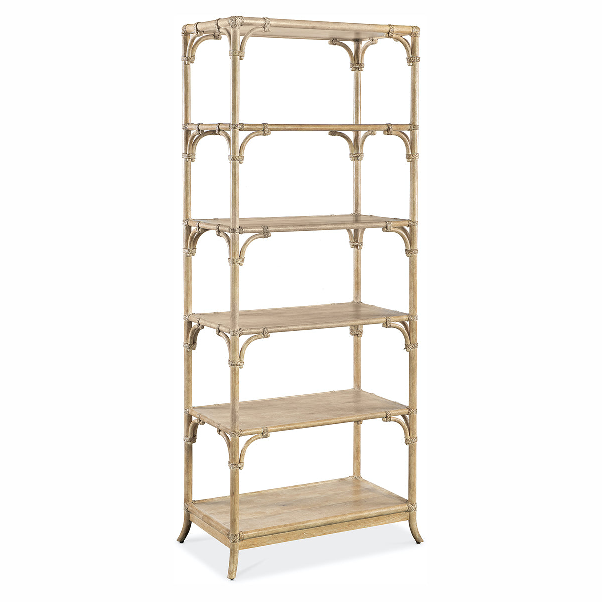 RETREAT TAN RATTAN BOOKCASE