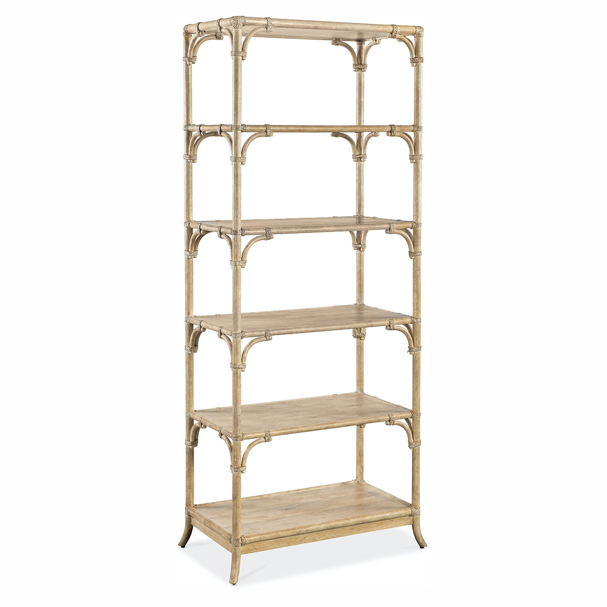 RETREAT TAN RATTAN BOOKCASE