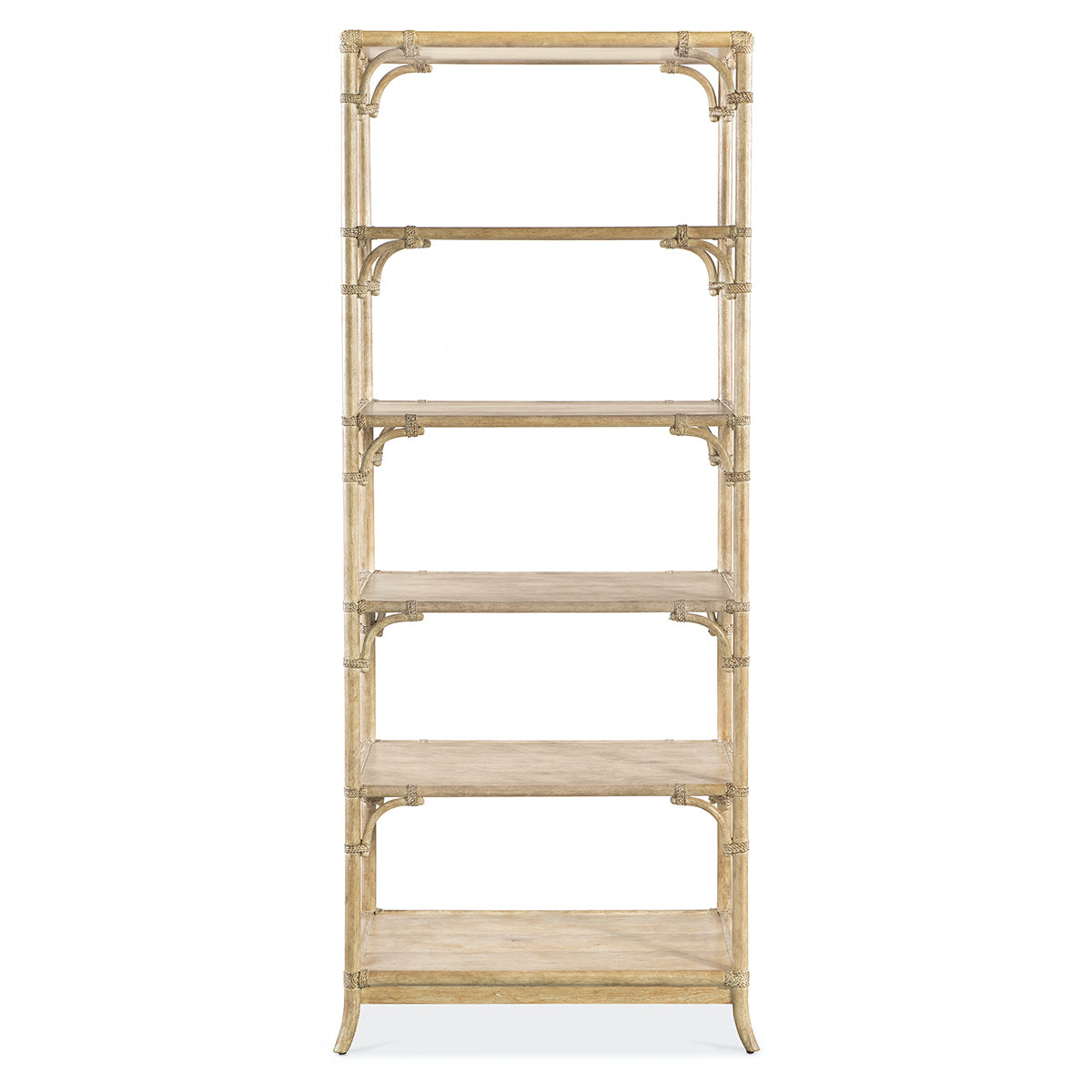 RETREAT TAN RATTAN BOOKCASE