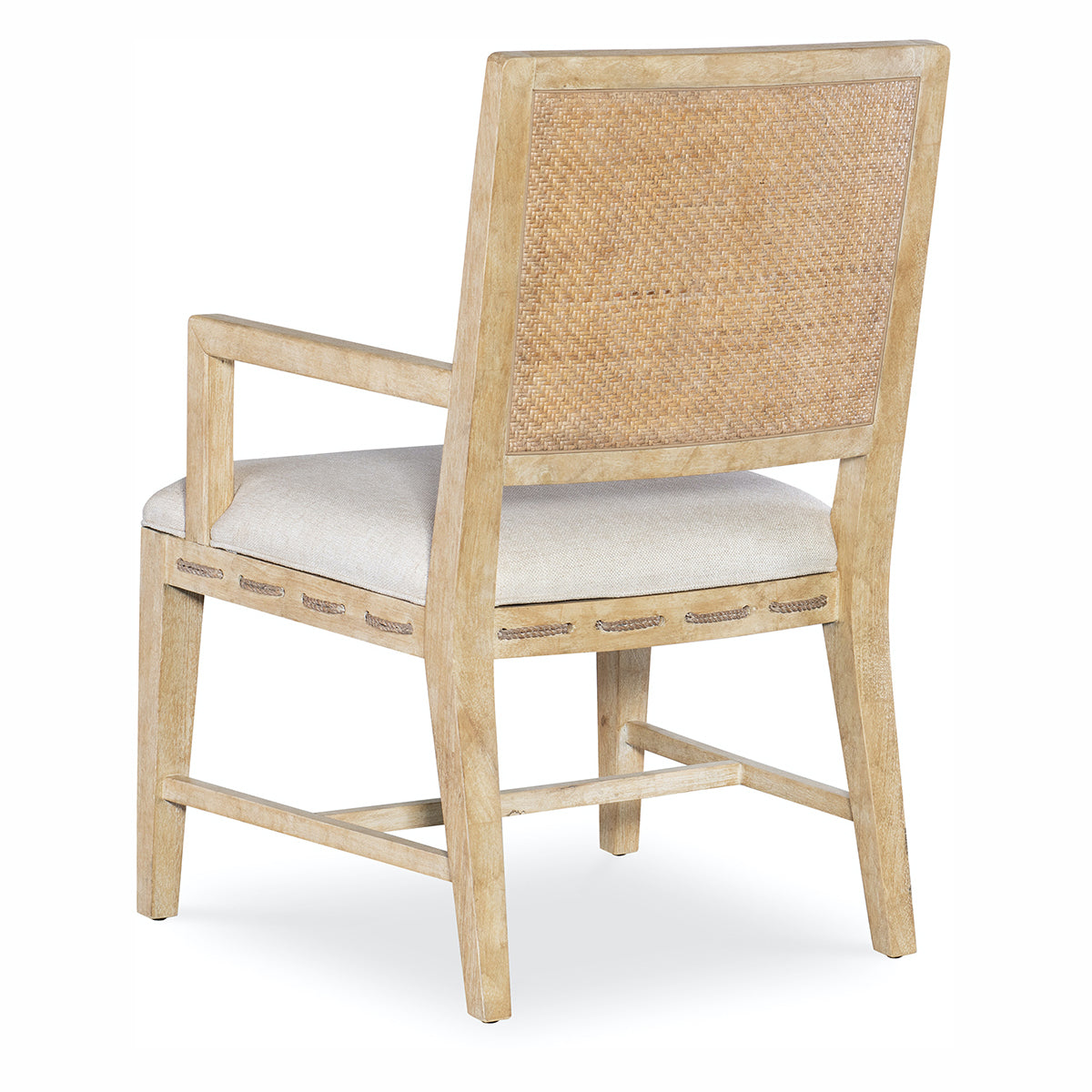 RETREAT TAN RAFFIA ARM CHAIR
