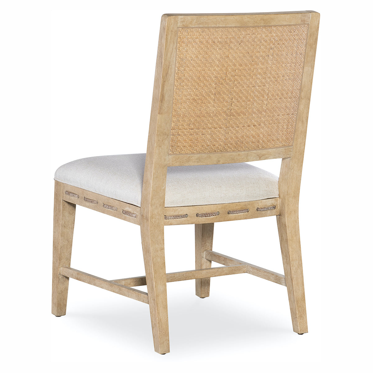 RETREAT TAN RAFFIA SIDE CHAIR