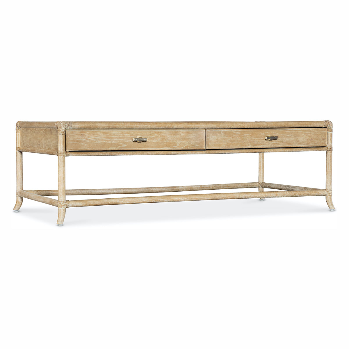 RETREAT TAN RATTAN COCKTAIL TABLE