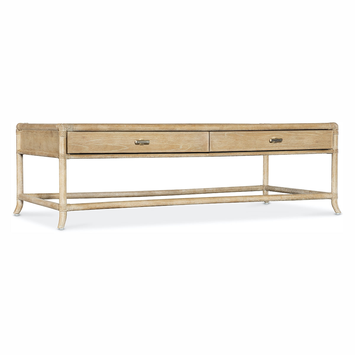 RETREAT TAN RATTAN COCKTAIL TABLE