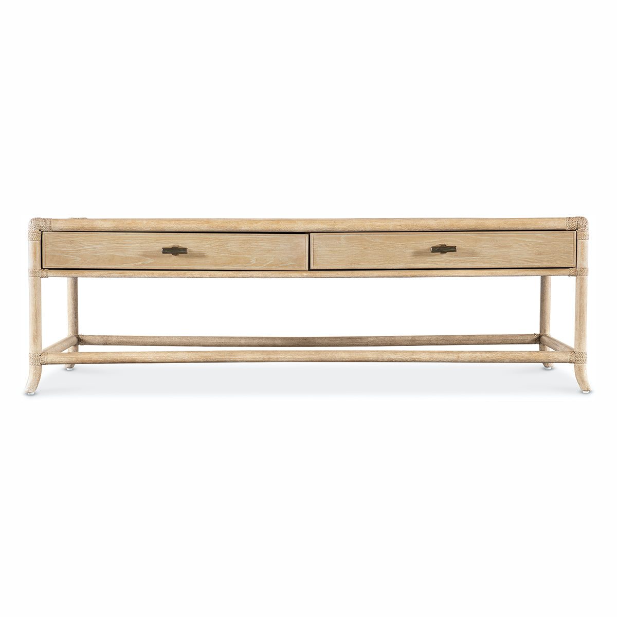 RETREAT TAN RATTAN COCKTAIL TABLE