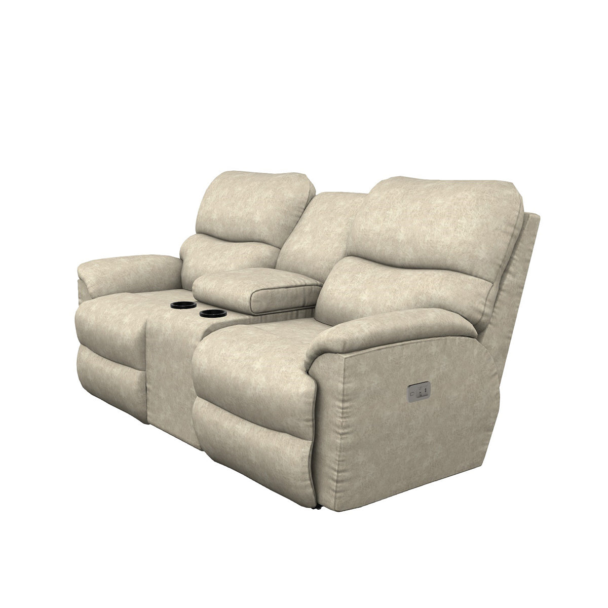 TROUPER CONSOLE LOVESEAT WITH POWER HEADREST