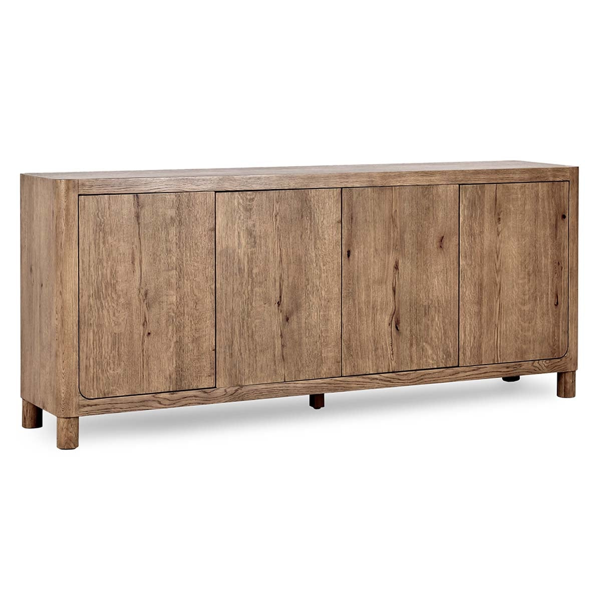ORLANDO BROWN 4 DOOR SIDEBOARD