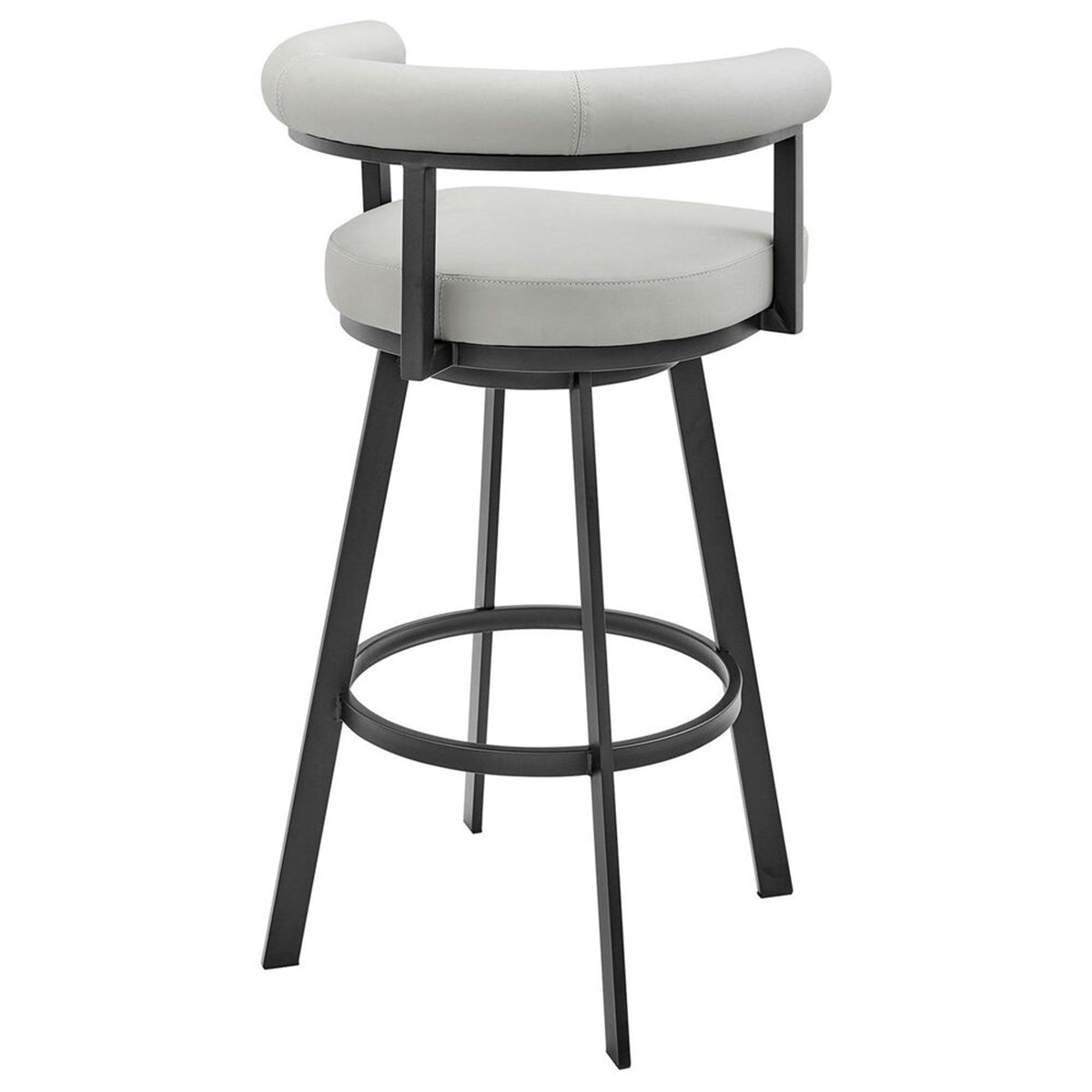 MAGNOLIA IN BLACK AND GREY 26" COUNTER STOOL