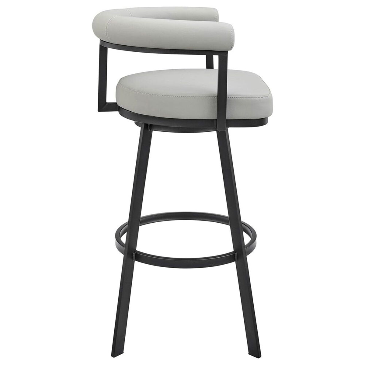 MAGNOLIA BLACK AND GREY 30" BARSTOOL