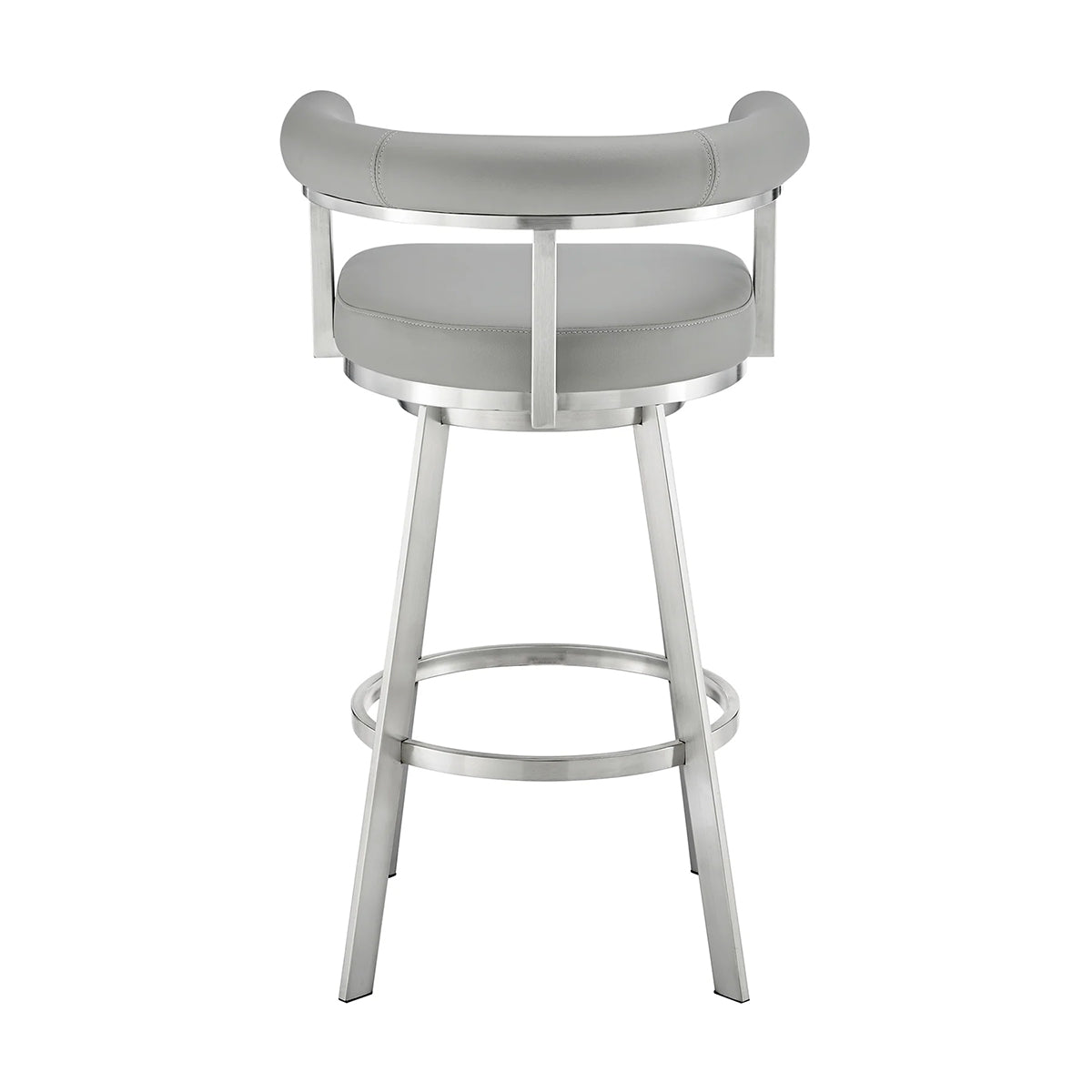 MAGNOLIA STEEL AND GREY 26" COUNTER STOOL