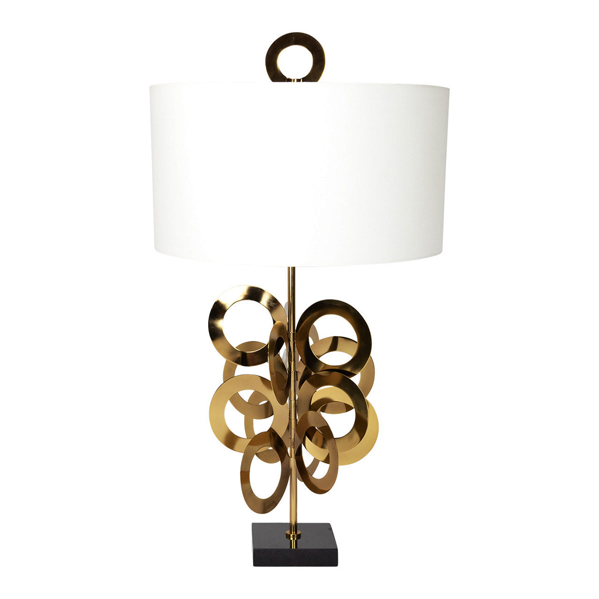 Estaire Gold Circle Base Table Lamp