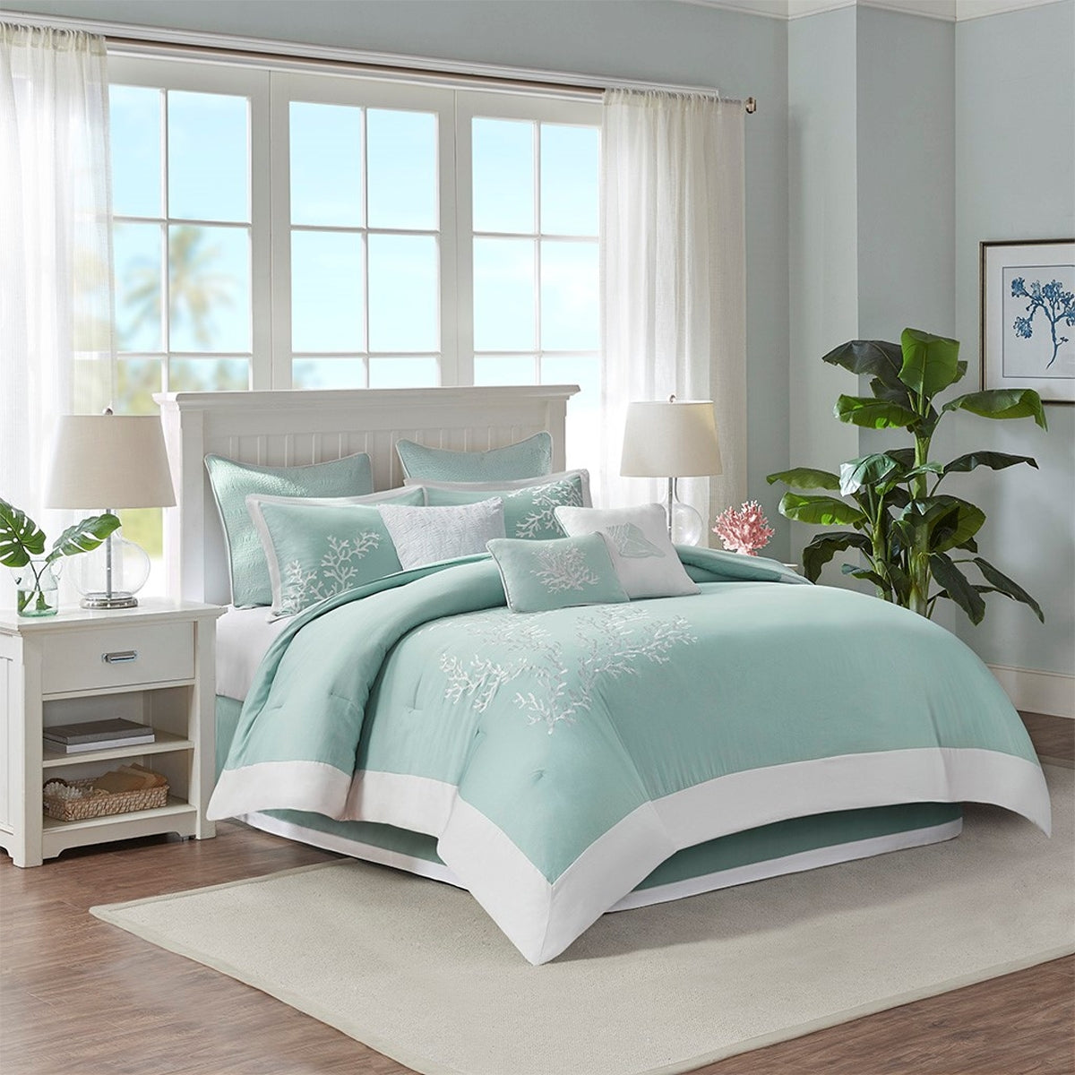 COASTLINE QUEEN COMFORTER SET