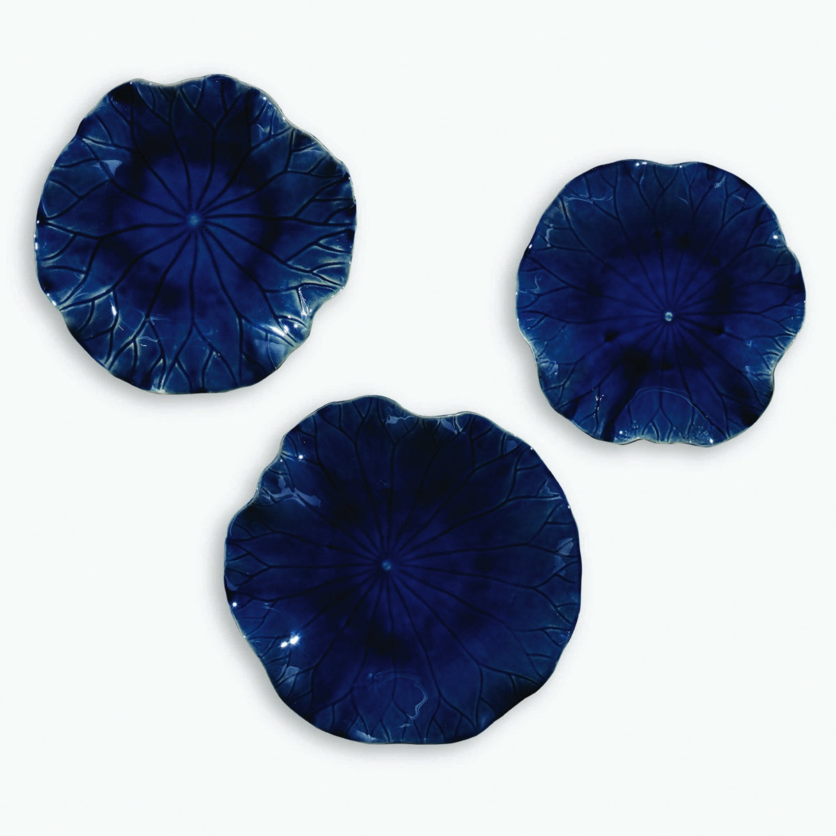 ABELLA COBALT SET OF 3 WALL DECOR