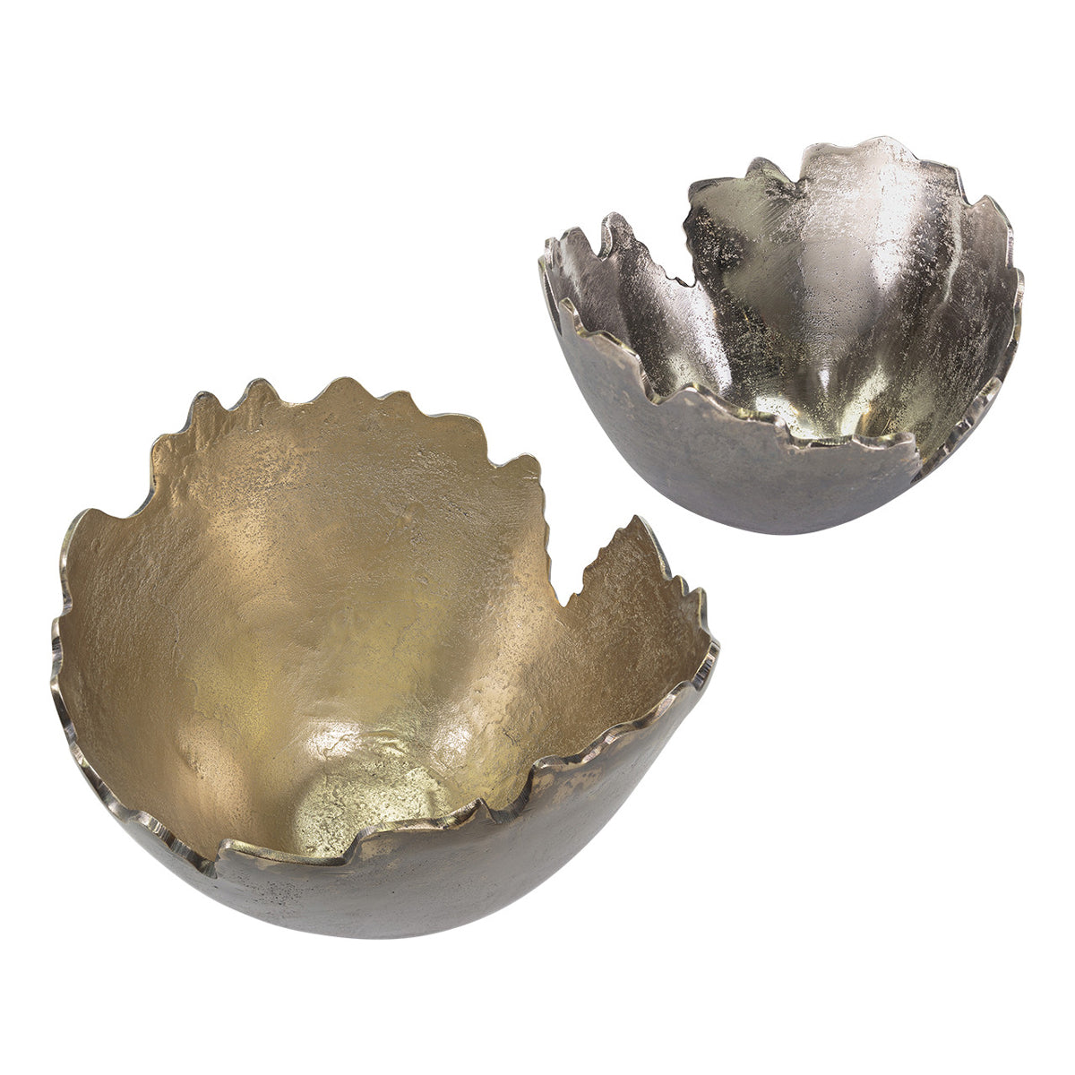 Willis Metal Bowls Set Of 2