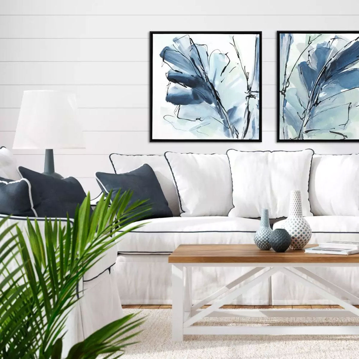 LUXE BANANA LEAF I ART