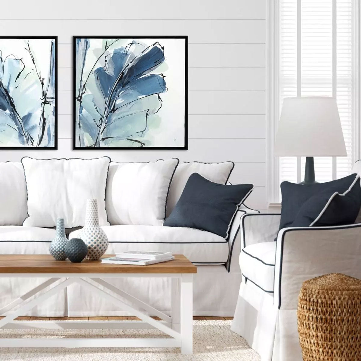 LUXE BANANA LEAF II ART