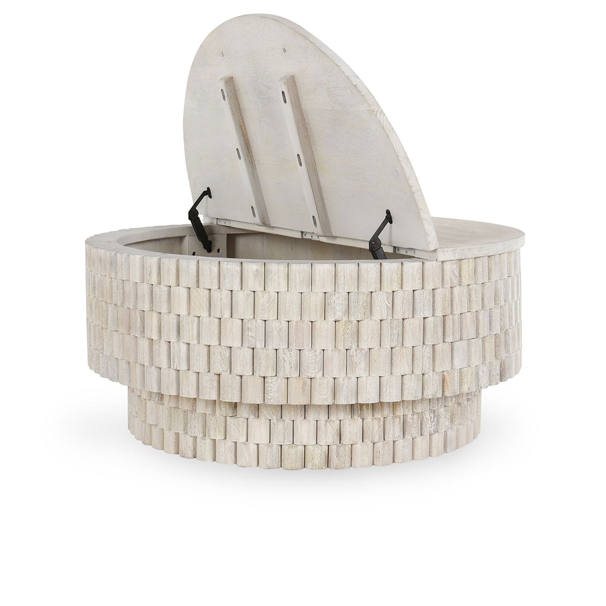 NORWOOD CREAM ROUND COFFEE TABLE