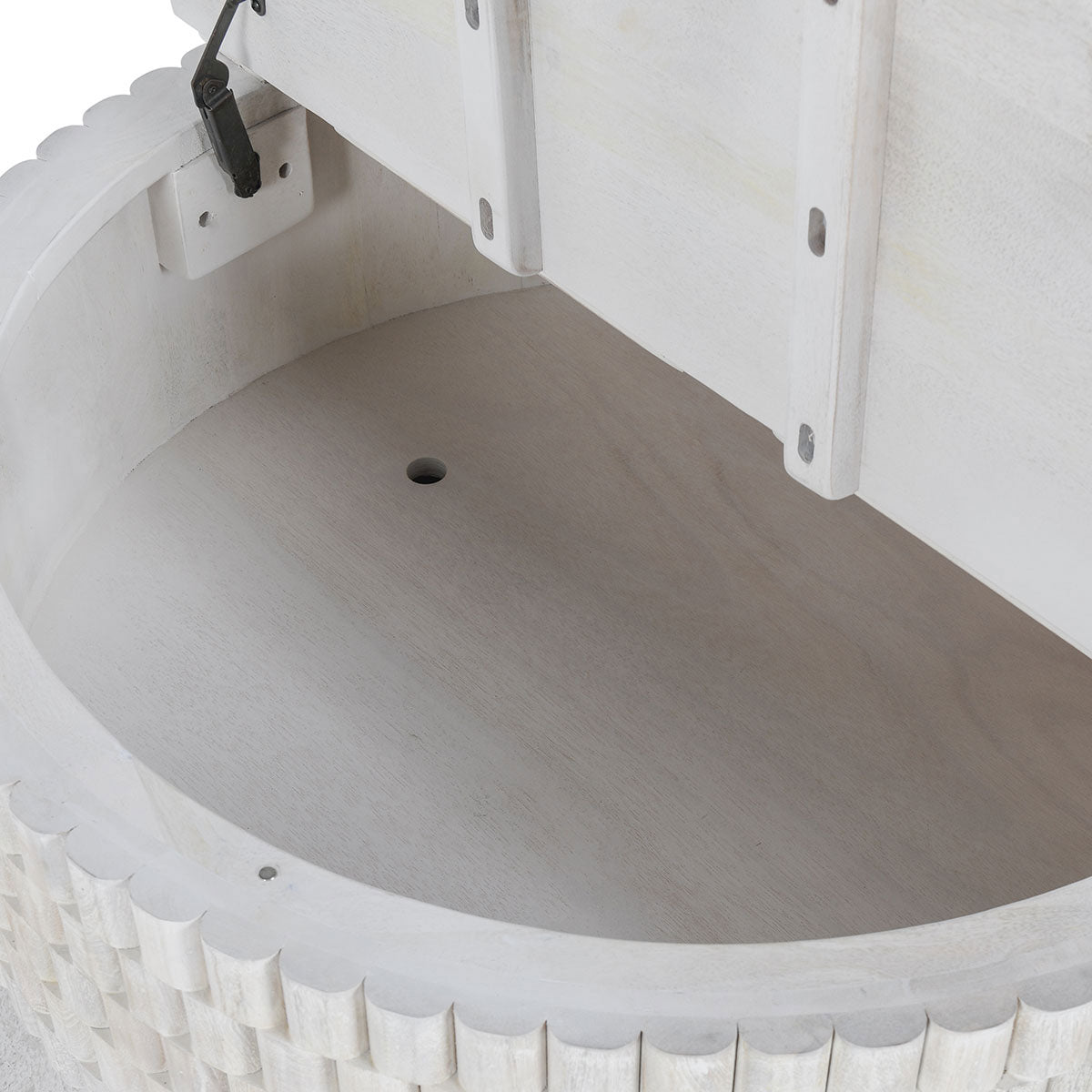 NORWOOD CREAM ROUND COFFEE TABLE