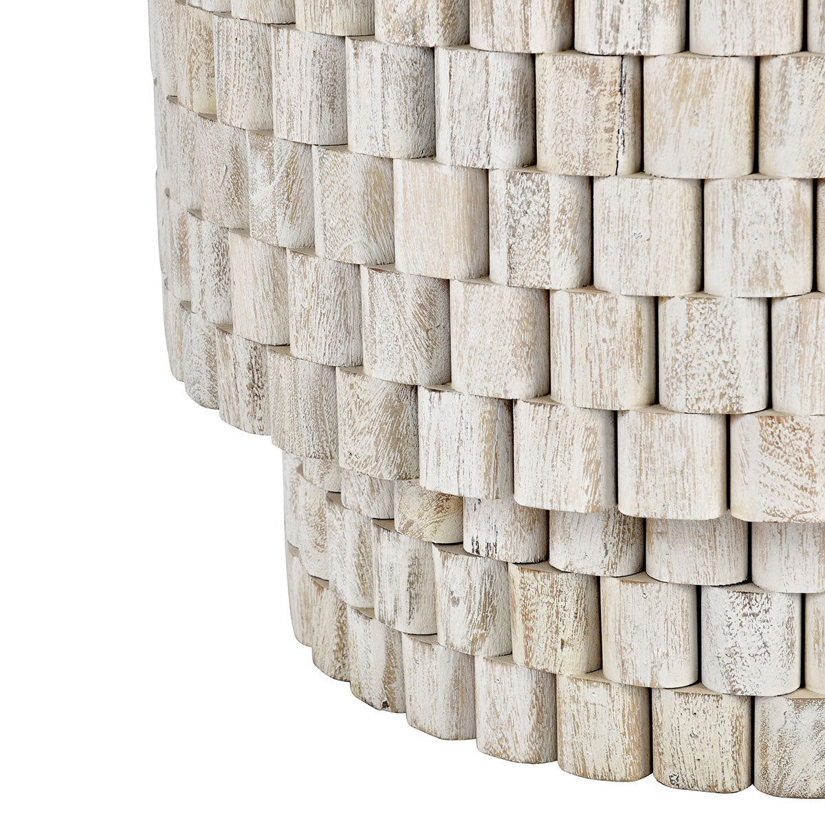 NORWOOD CREAM ROUND END TABLE