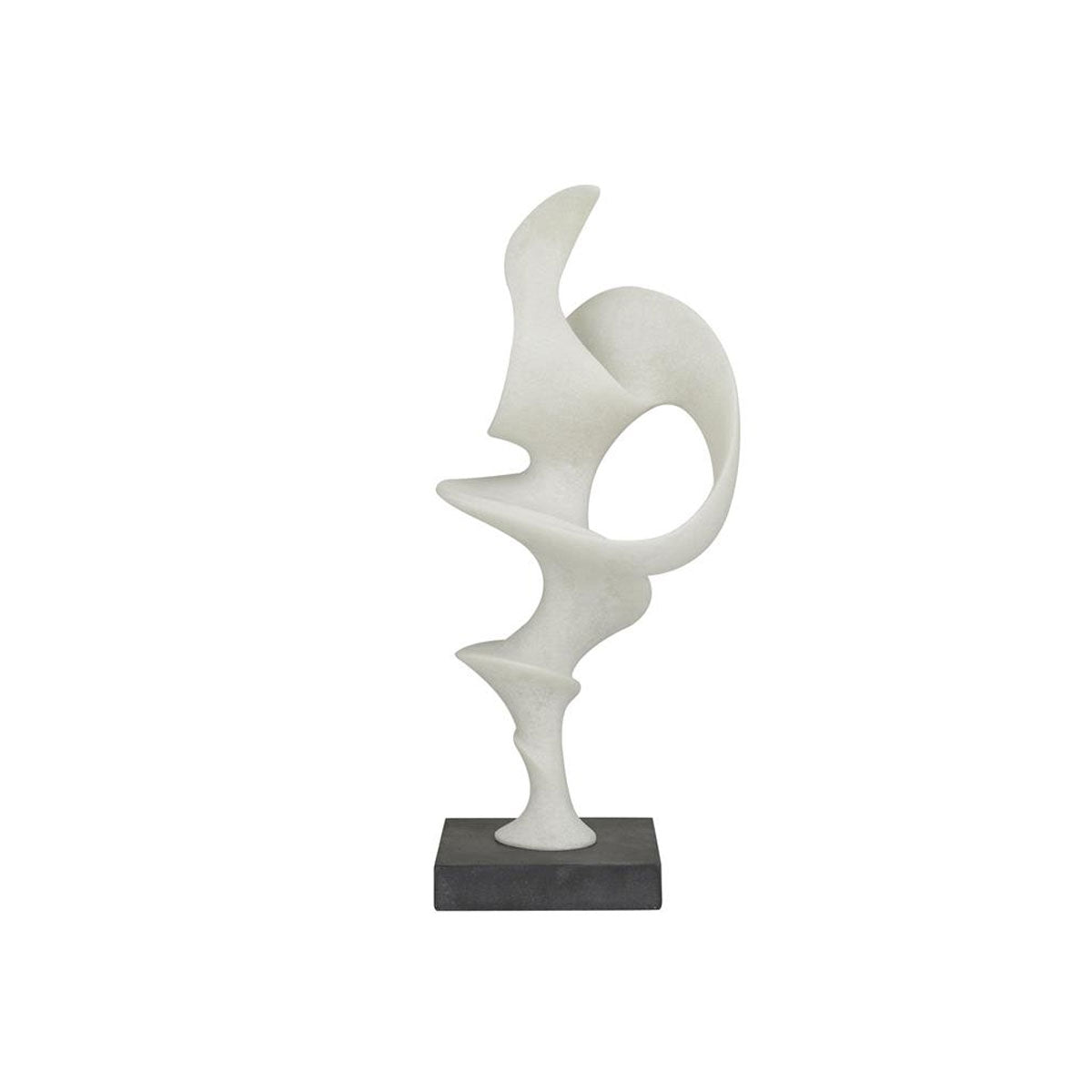 20" White Free Form Sculpture